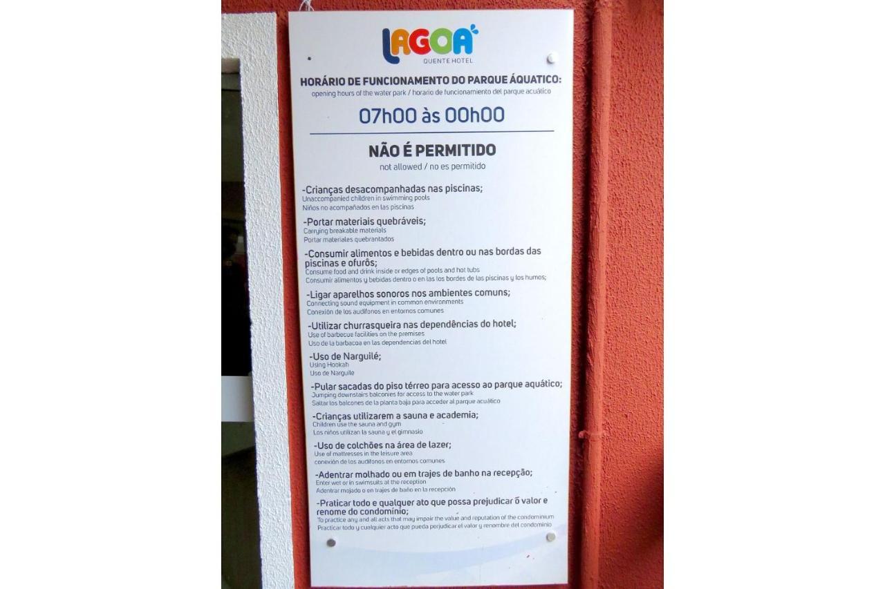 Lagoa Quente Hotel - Apartamentos para Temporada Caldas Novas Bagian luar foto